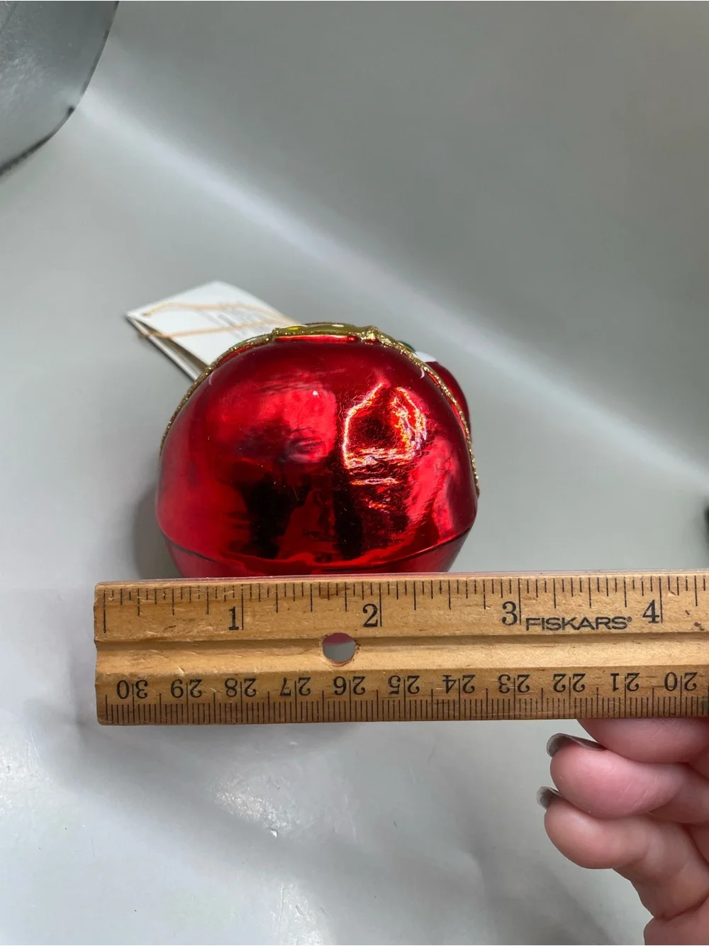 VTG READ Kurt Adler Polonaise Santa Christmas Ornament Komozja Poland Glass BOX